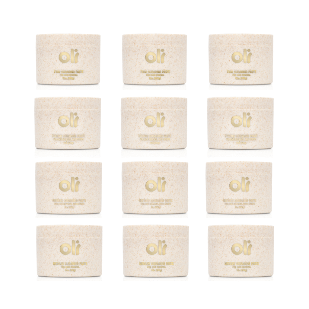 Professional Sugaring Paste Set - 12 Jars